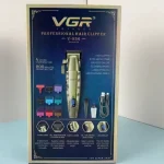 ماشین اصلاح موی سر و صورت شارژی وی جی ار مدل V-036 - تصویر 2